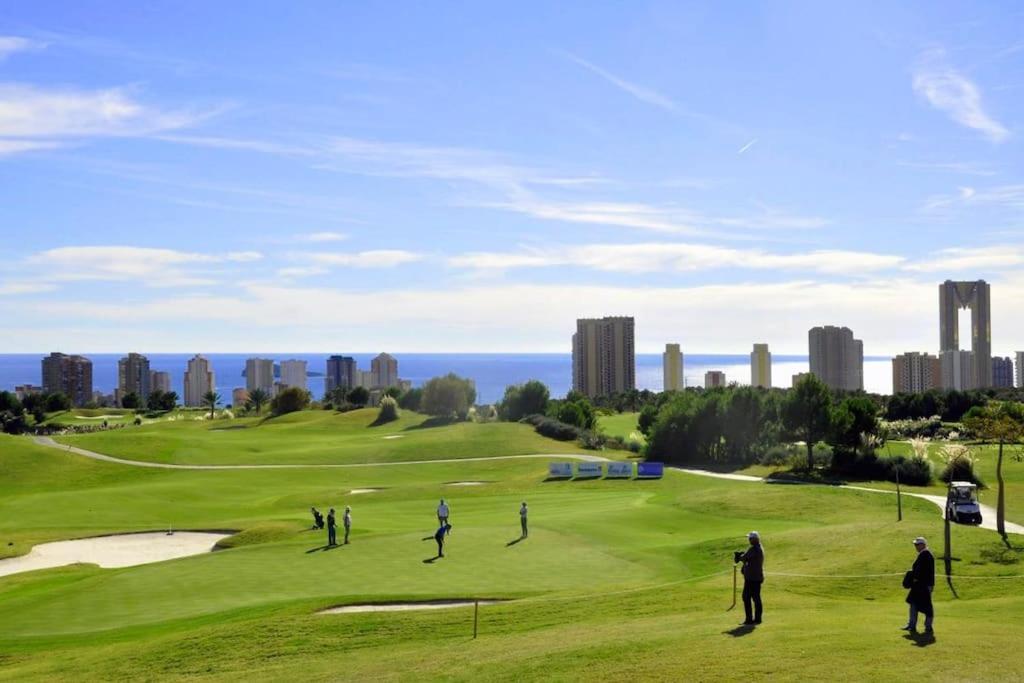 Luxury Apartment Residencial Sunset Drive - Benidorm, Espana Eksteriør billede