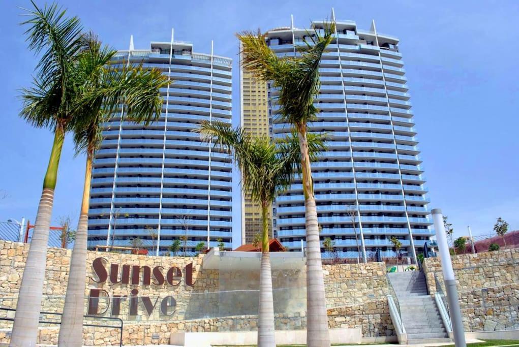 Luxury Apartment Residencial Sunset Drive - Benidorm, Espana Eksteriør billede