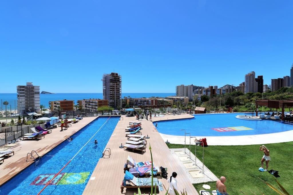 Luxury Apartment Residencial Sunset Drive - Benidorm, Espana Eksteriør billede
