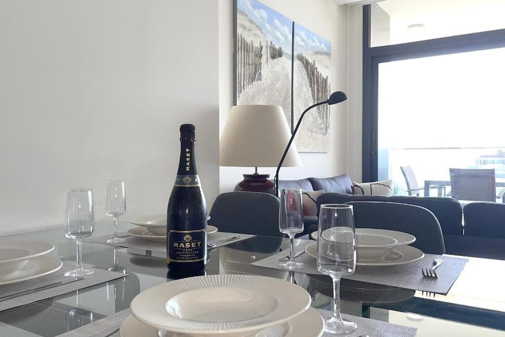 Luxury Apartment Residencial Sunset Drive - Benidorm, Espana Eksteriør billede