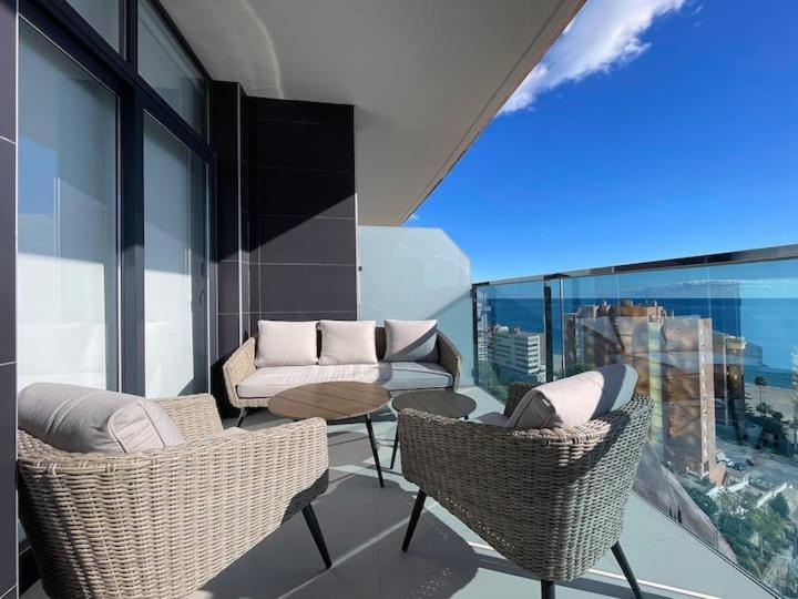 Luxury Apartment Residencial Sunset Drive - Benidorm, Espana Eksteriør billede